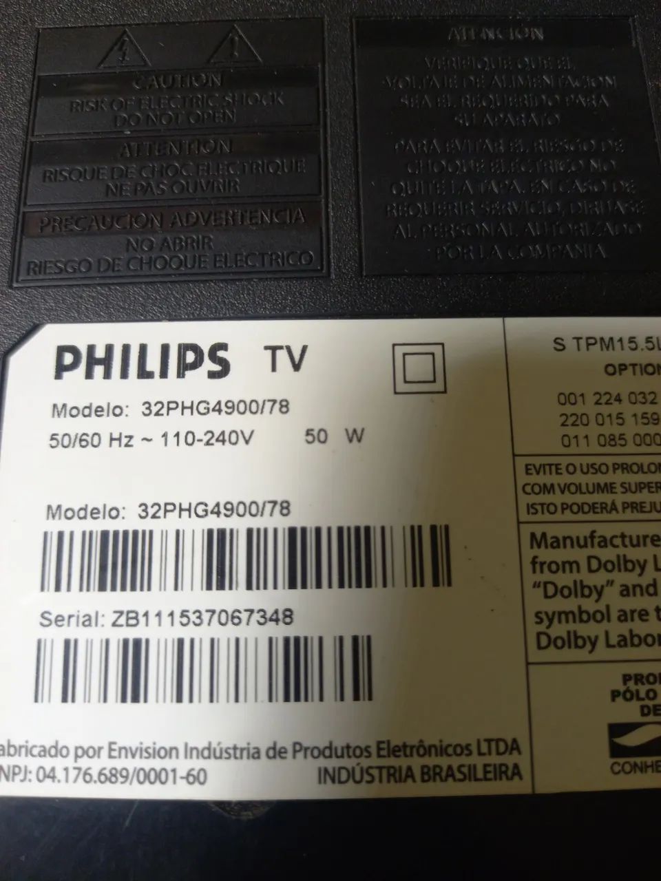 Tv PHILIPS MOD.32PHG4900/78