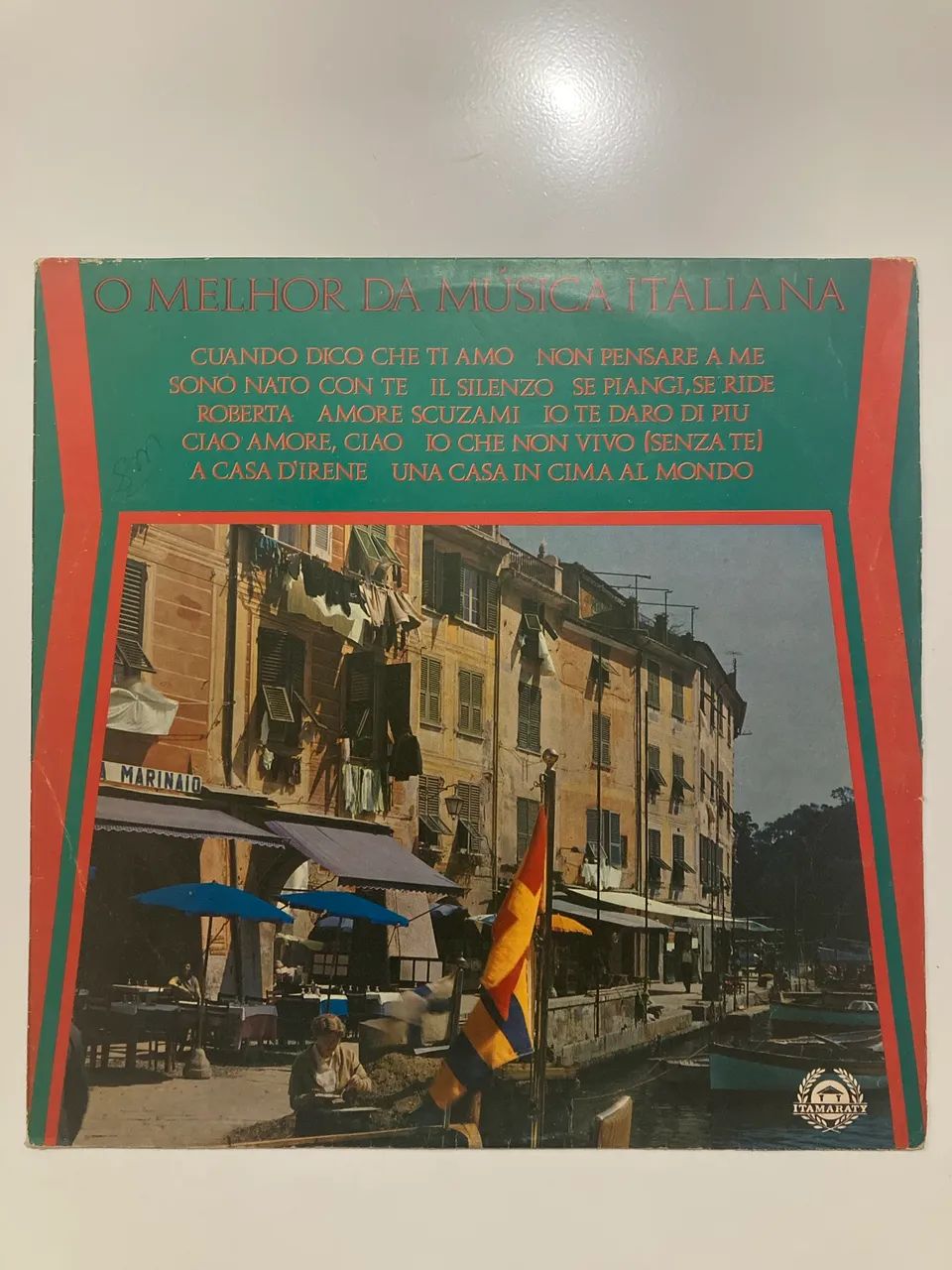 LP Vinil - O melhor da música italiana 