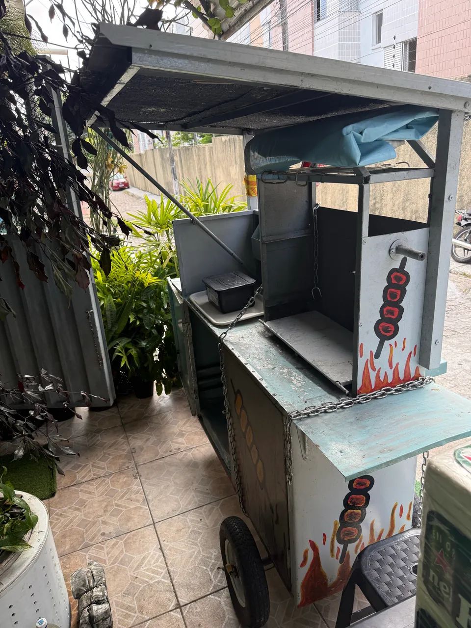 Carrinho para churrasco  - Foto 2