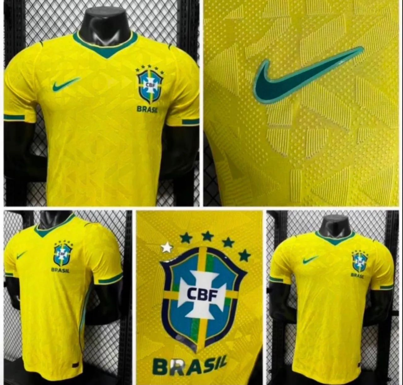 Camisa do Brasil modelo jogador premium  - Foto 2