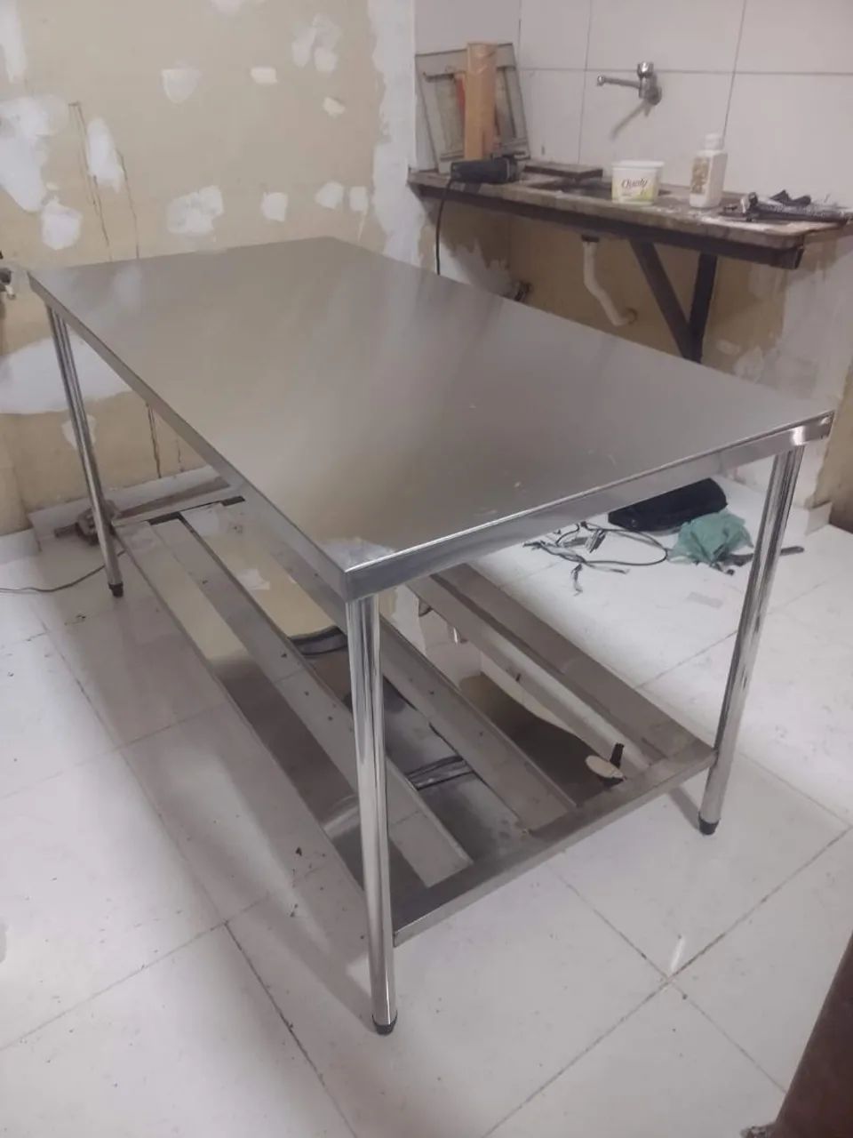 Bancada de inox 