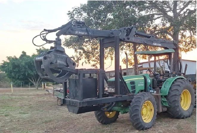 TRATOR COM GRUA FLORESTAL - Foto 4