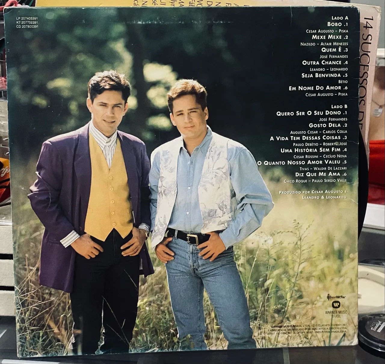 Disco de Vinil - Leandro & Leonardo (Original) - Sertanejo Clássico - Foto 3