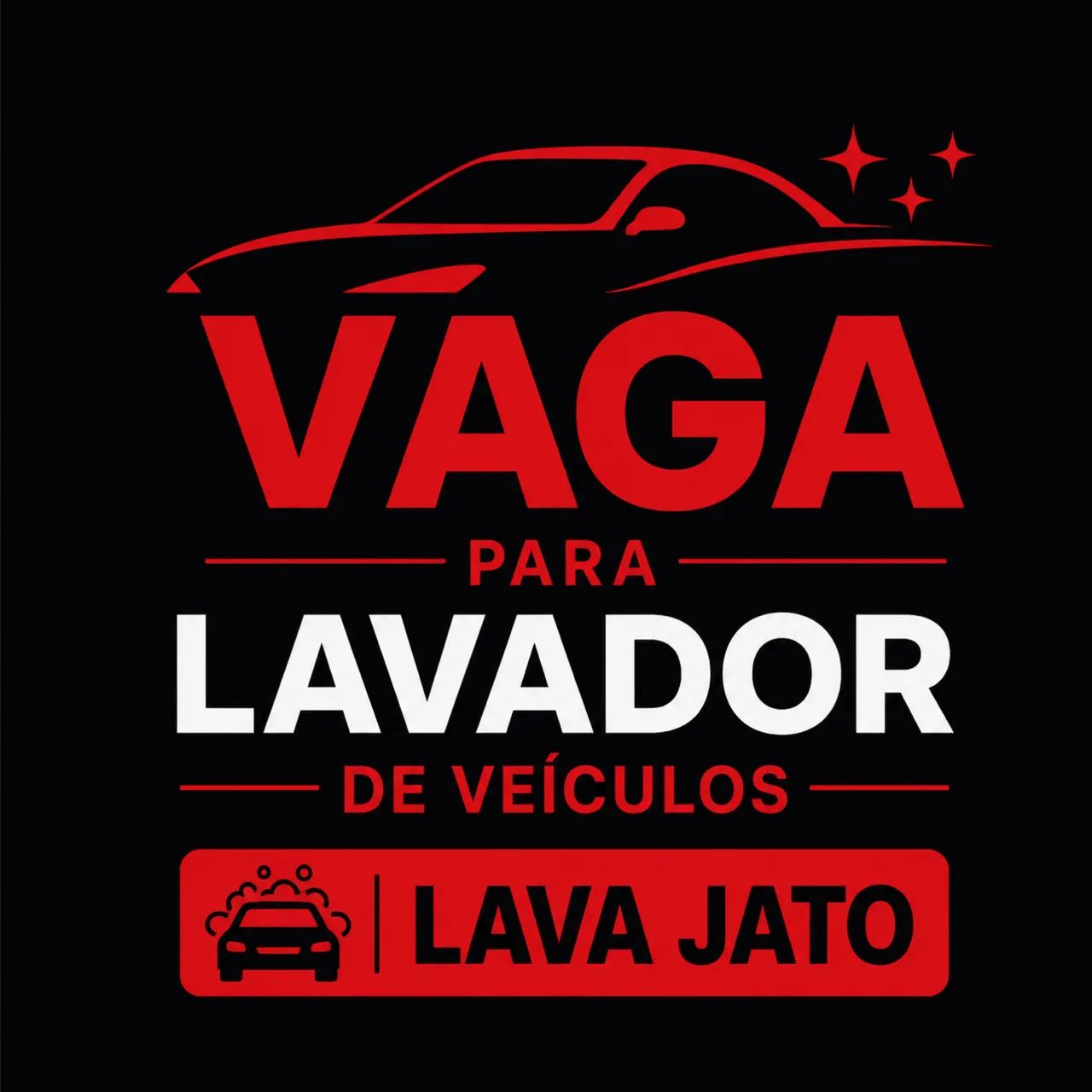 EMPREGO LAVADOR E INTERNEIRO