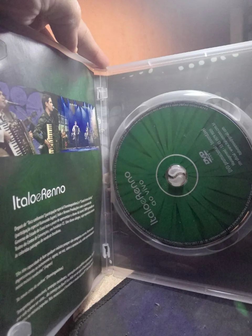 Dvd Italo e Renno ao vivo - Foto 2
