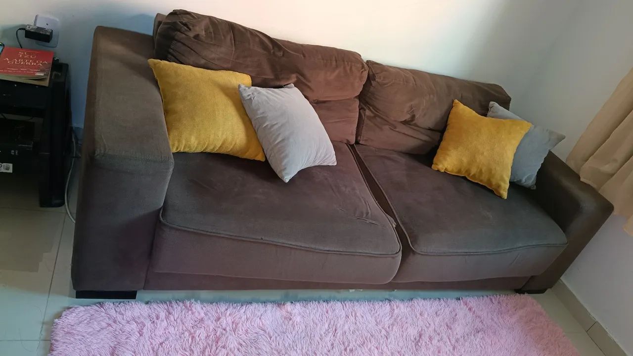 SOFÁ 3 LUGARES - APENAS R$ 400,00 - Foto 2