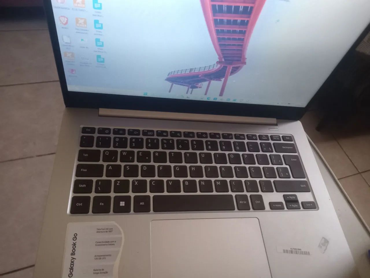 Notebook Samsung Galaxy Book Go Snapdragon® 7c (Kryo? 468 Octa-core - Foto 3
