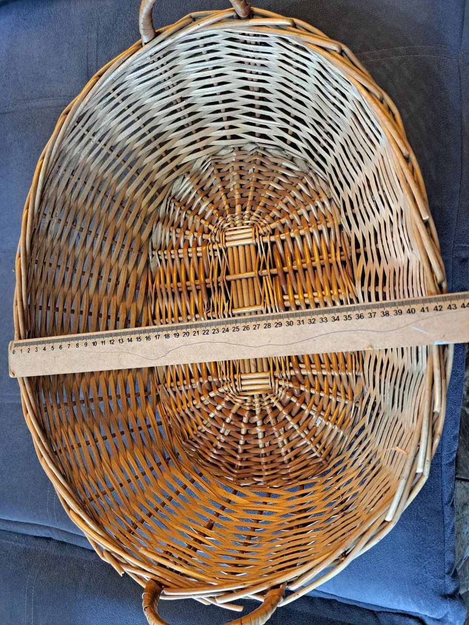 Cesta de madeira  - Foto 2