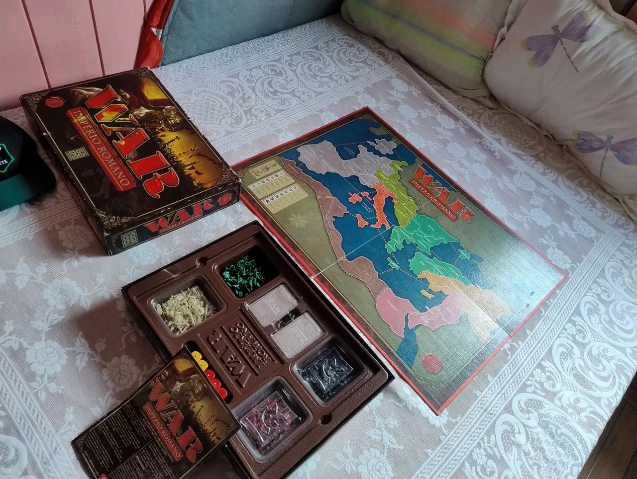 Jogo de tabuleiro em perfeitas condições WAR IMPÉRIO ROMANO - Foto 2