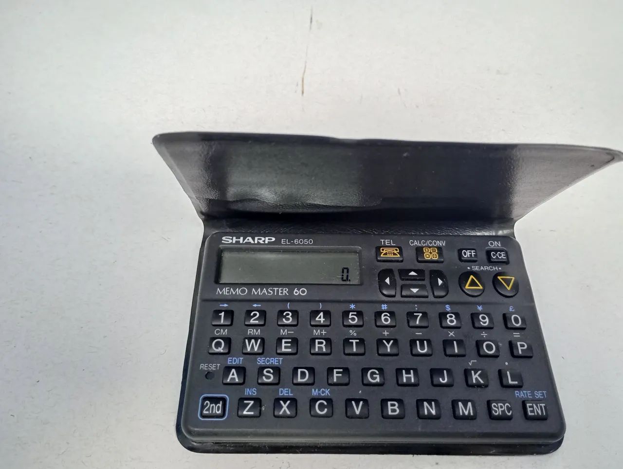 Agenda Calculadora Eletrônica Vintage Sharp EL-6050 - Funcionando - Foto 3