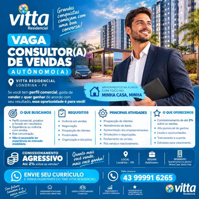 Consultor de vendas