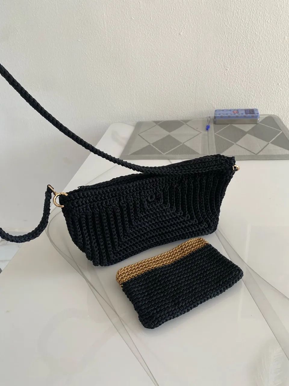 Bolsas de crochê  - Foto 3