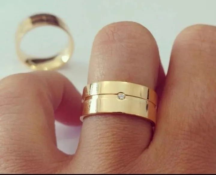 Alianças Compromisso Exclusivas Personalizadas Garantia  - Foto 4