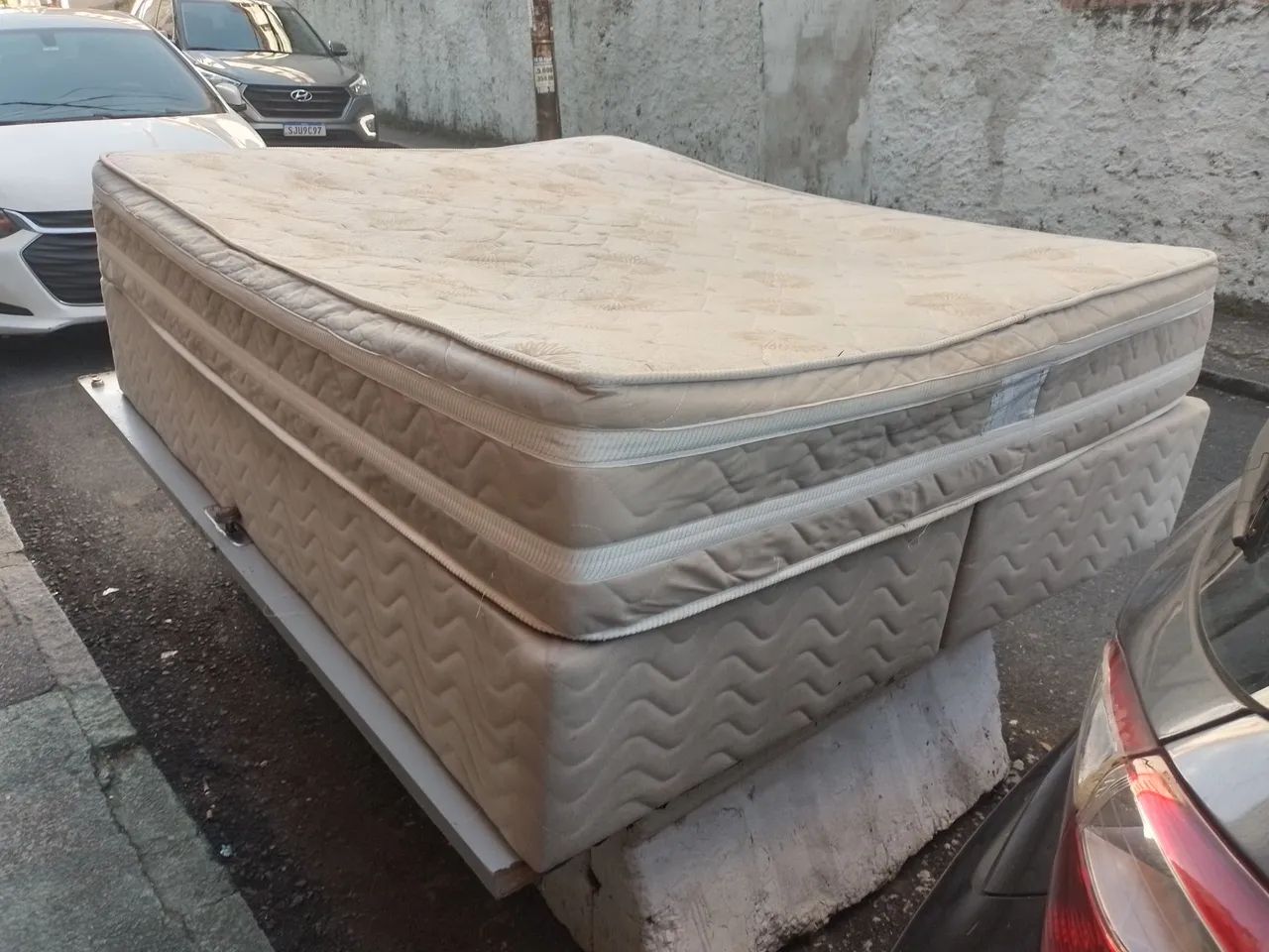Cama de casal com duas bases  - Foto 2