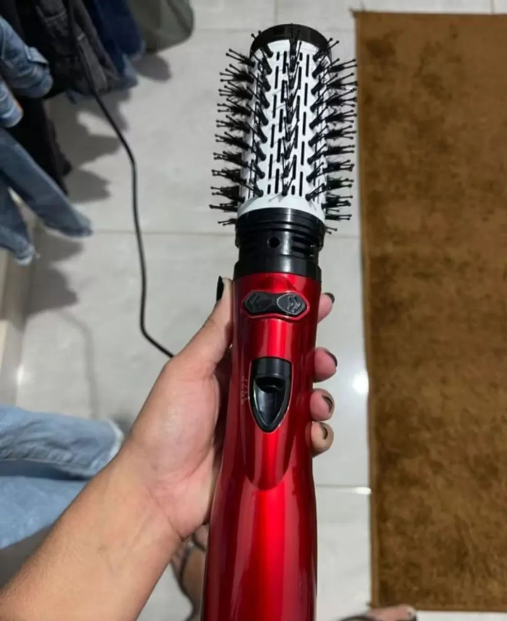escova e secadora rotativa elétrica 