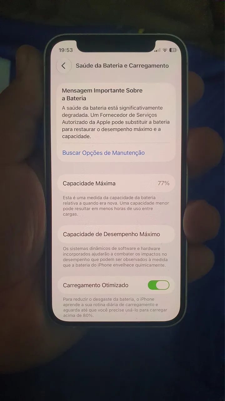 iPhone 12 mini branco 256gb ZERO