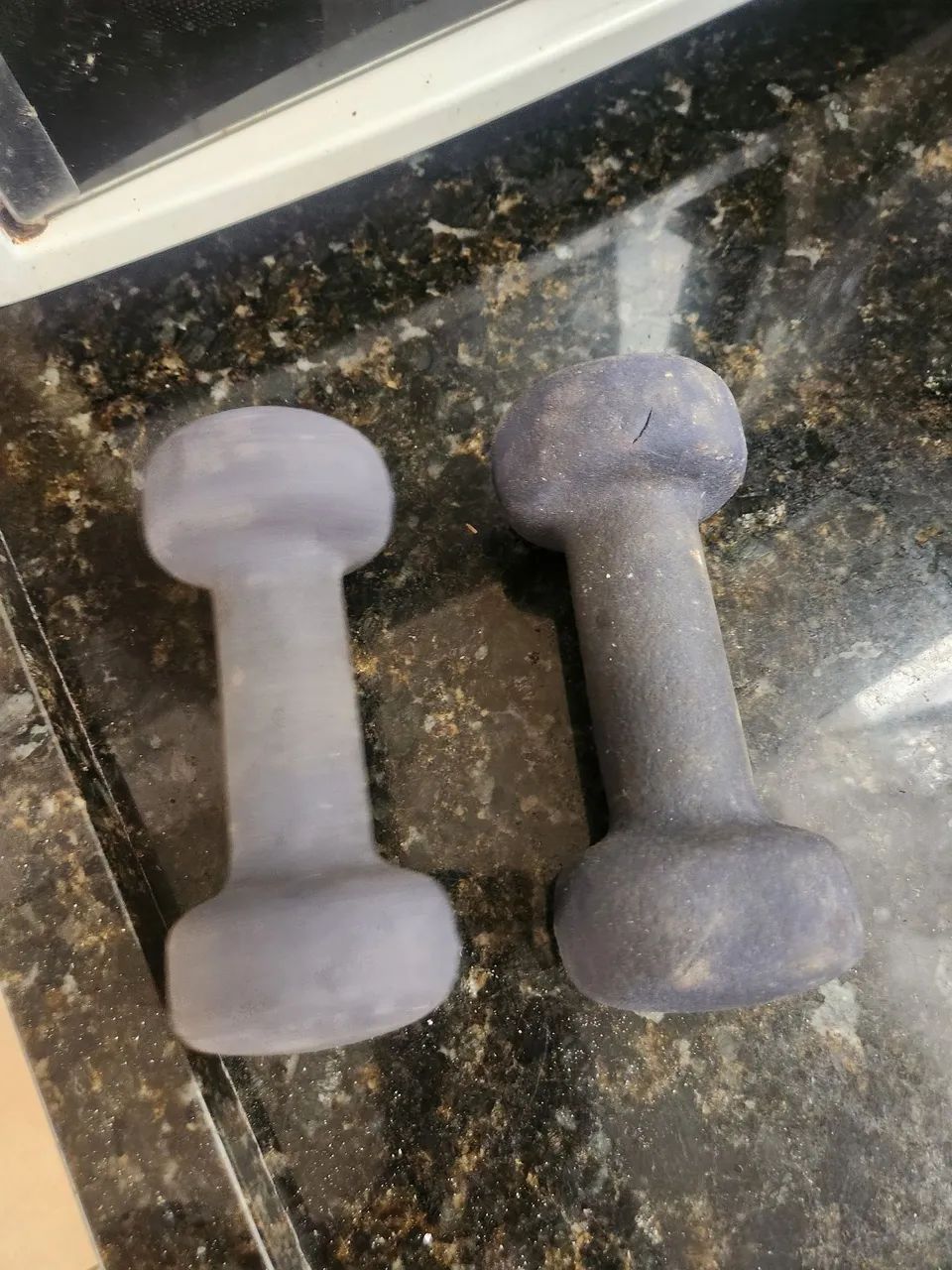 Halter de 2 kg emborrachado - Foto 2