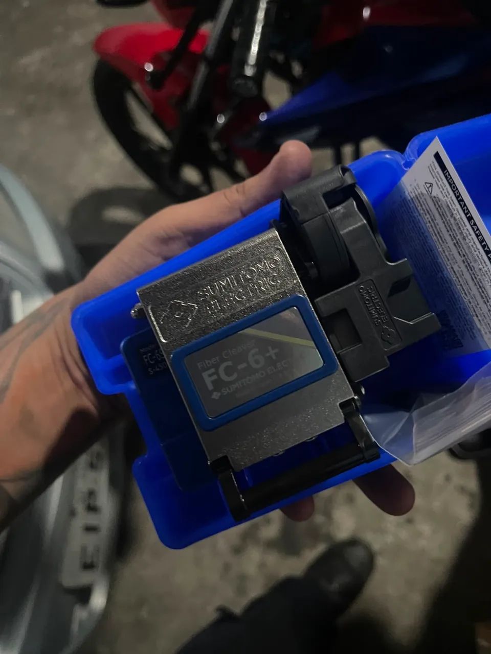 Máquina de fusão de fibra óptica 