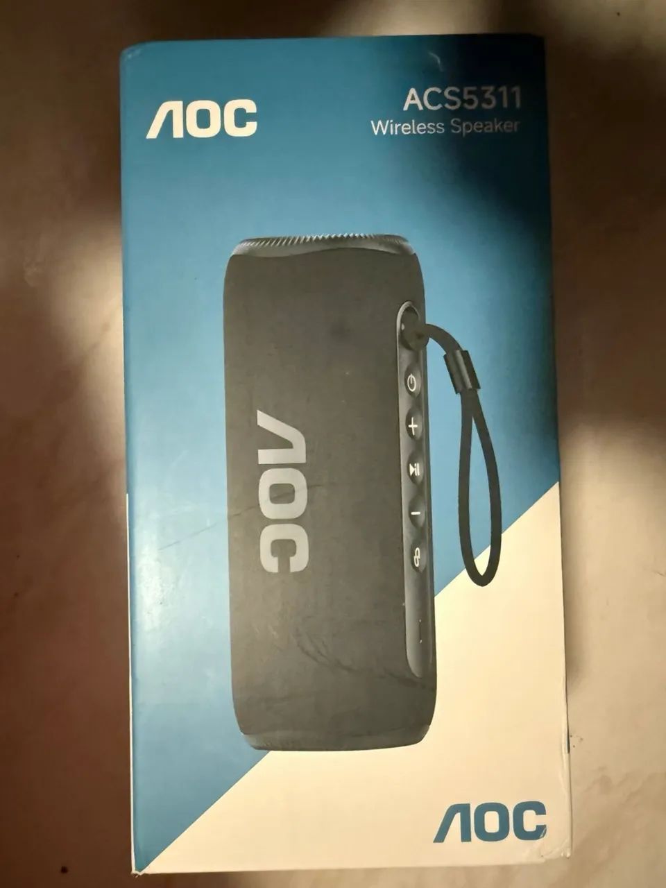 Caixa de Som Bluetooth Portátil AOC