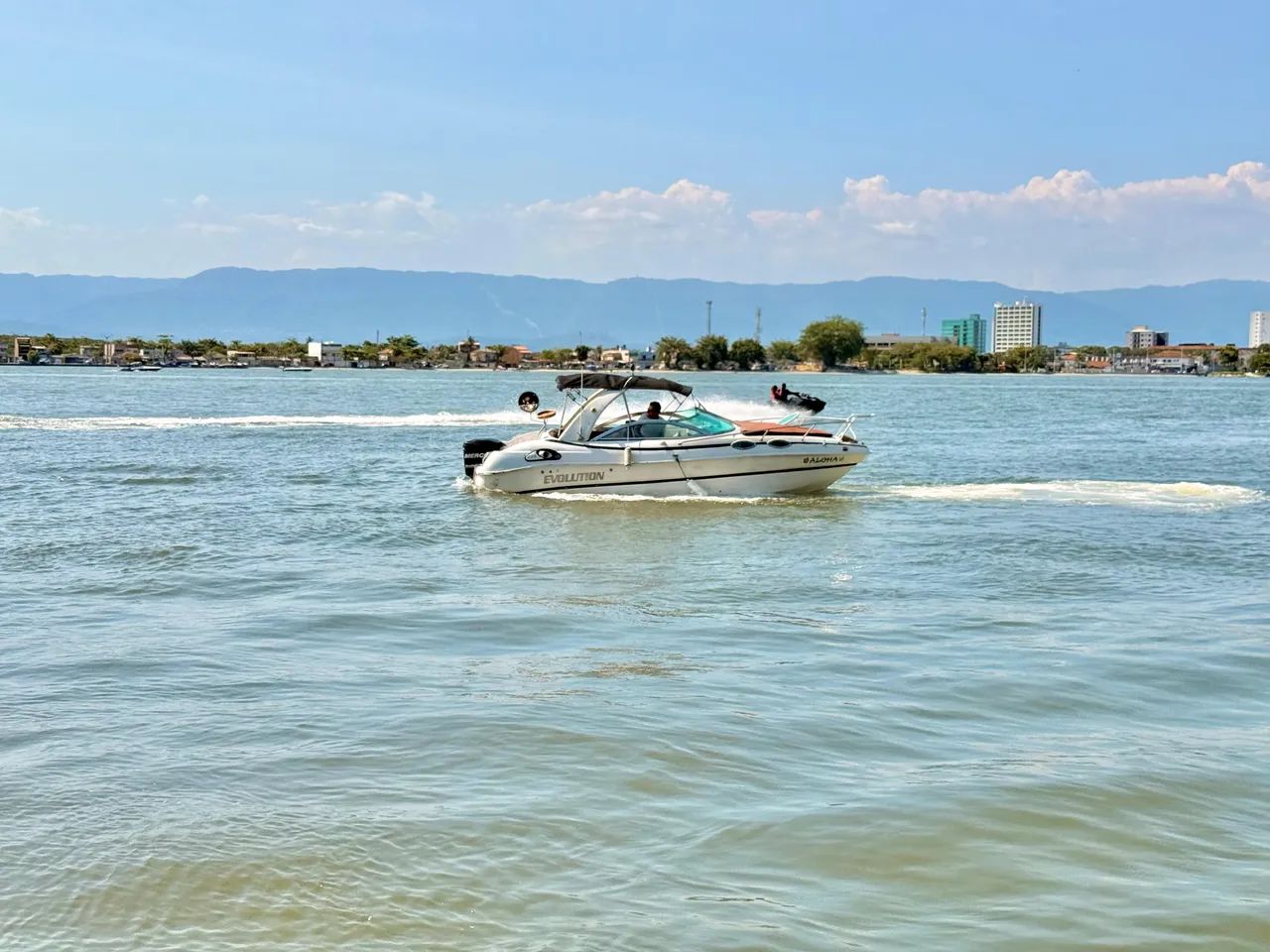 LANCHA EVOLUTION 225 CABINADA MERCURY 150HP IMPECÁVEL!!! - Foto 9