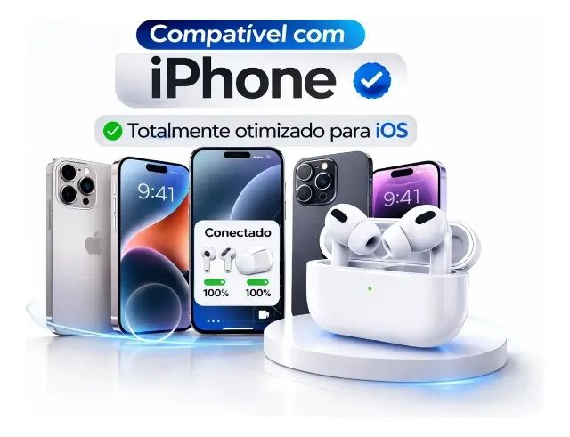 Fone Bluetooth AirPods Pro 2 Linha Premium - Foto 3
