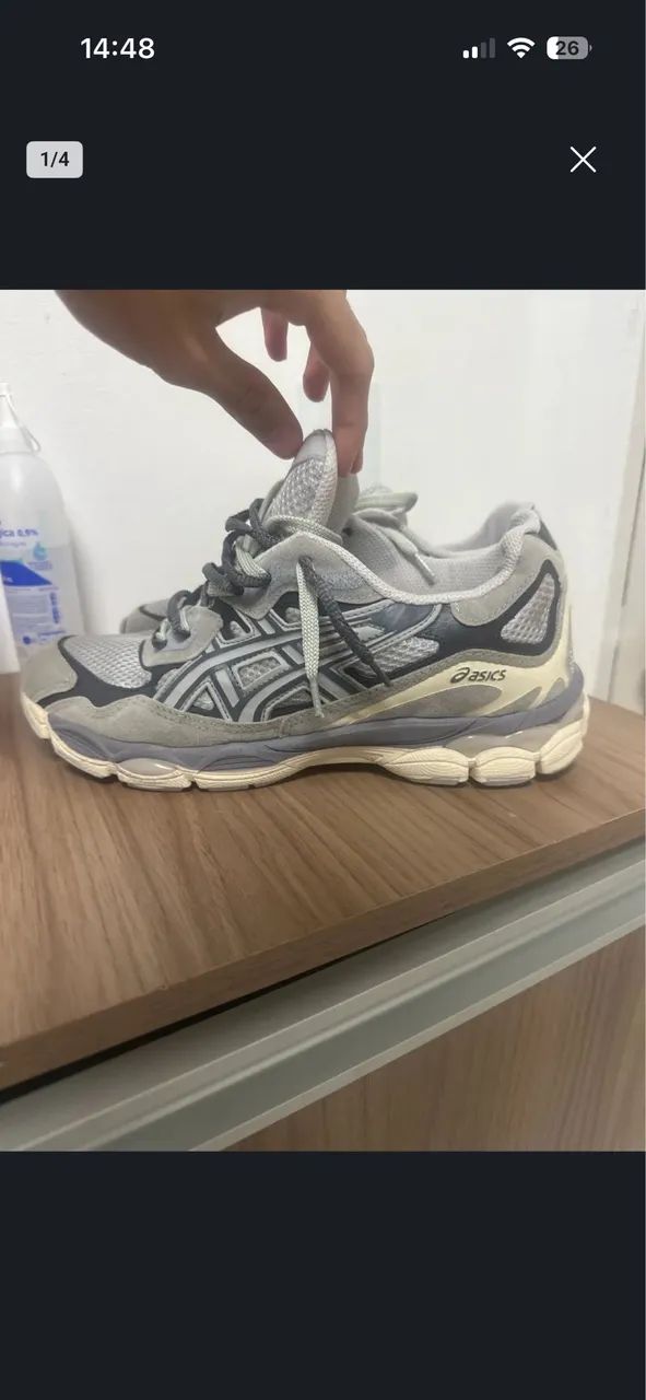 Asics Nyc gel cinza  - Foto 2