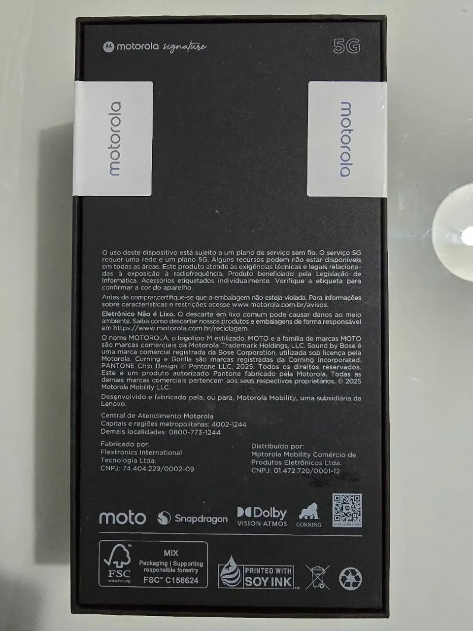 Smartphone Motorola Signature 5G, 512GB, 12GB RAM, 3 cameras 50MP Sony Lytia e Zoom 100x - Foto 5