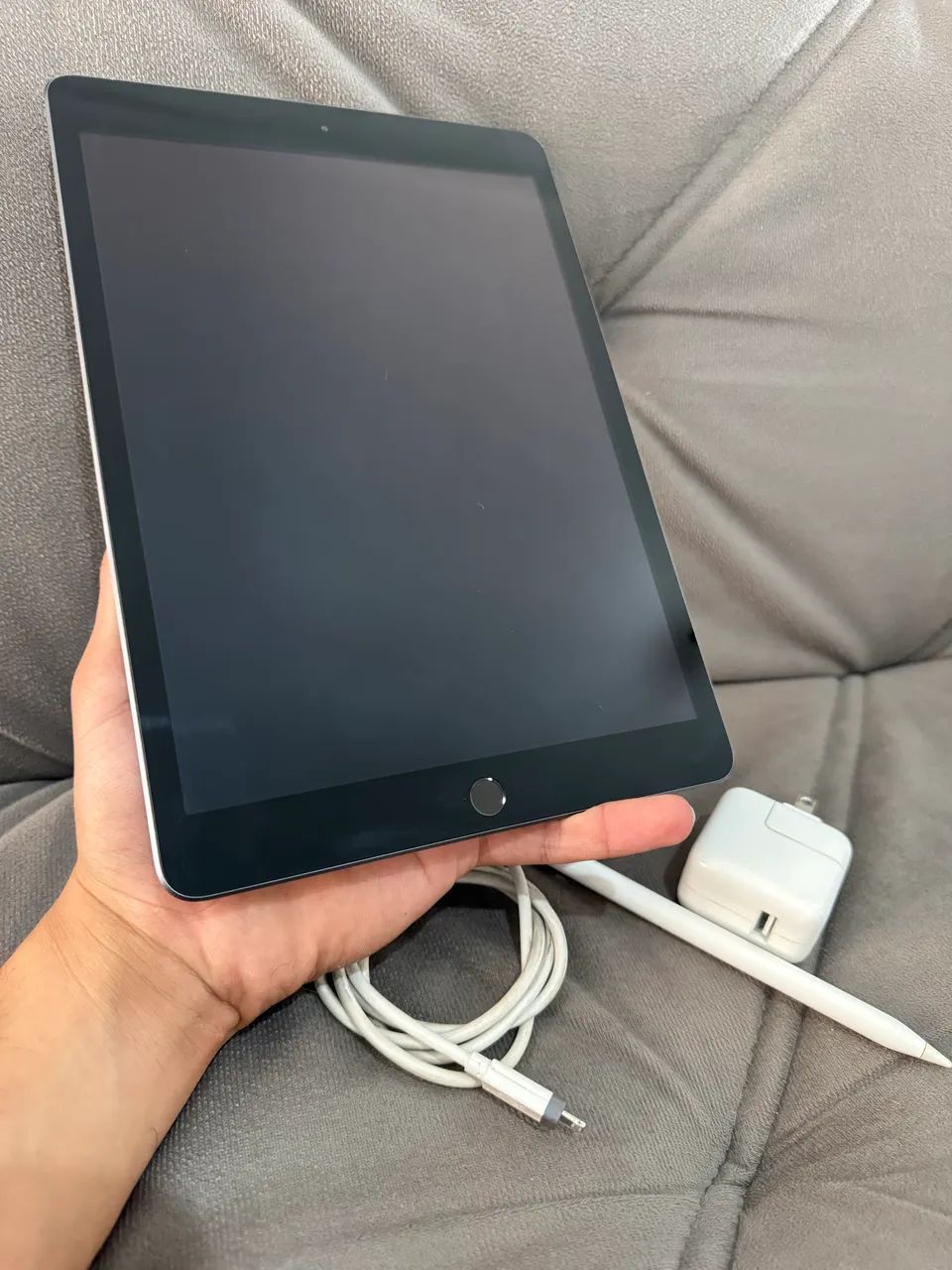 iPad 7 + Apple Pencil  IMPECÁVEL  - Foto 3