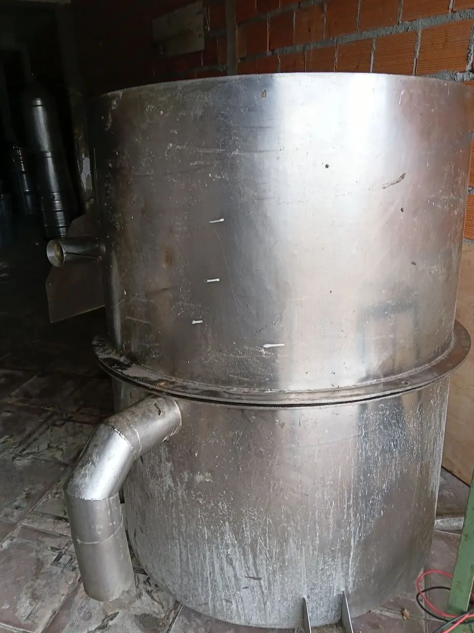 boiler de aço inoxidável para açaí