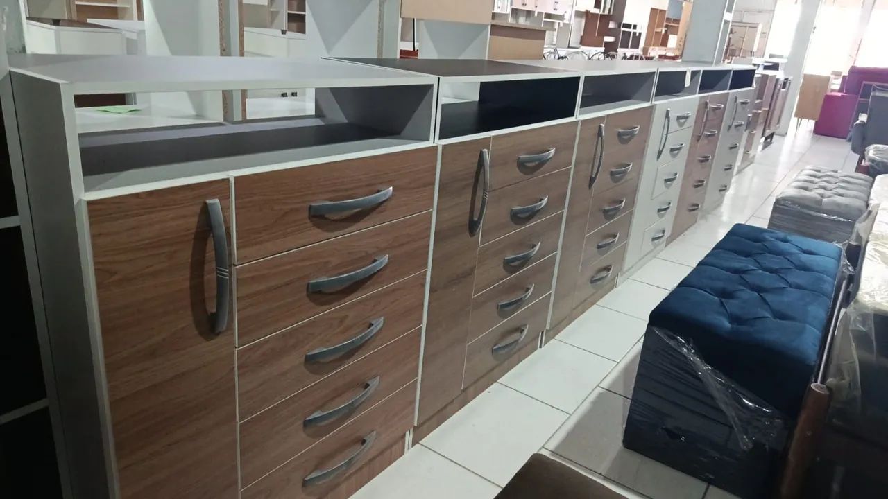 Cômoda nova montada 