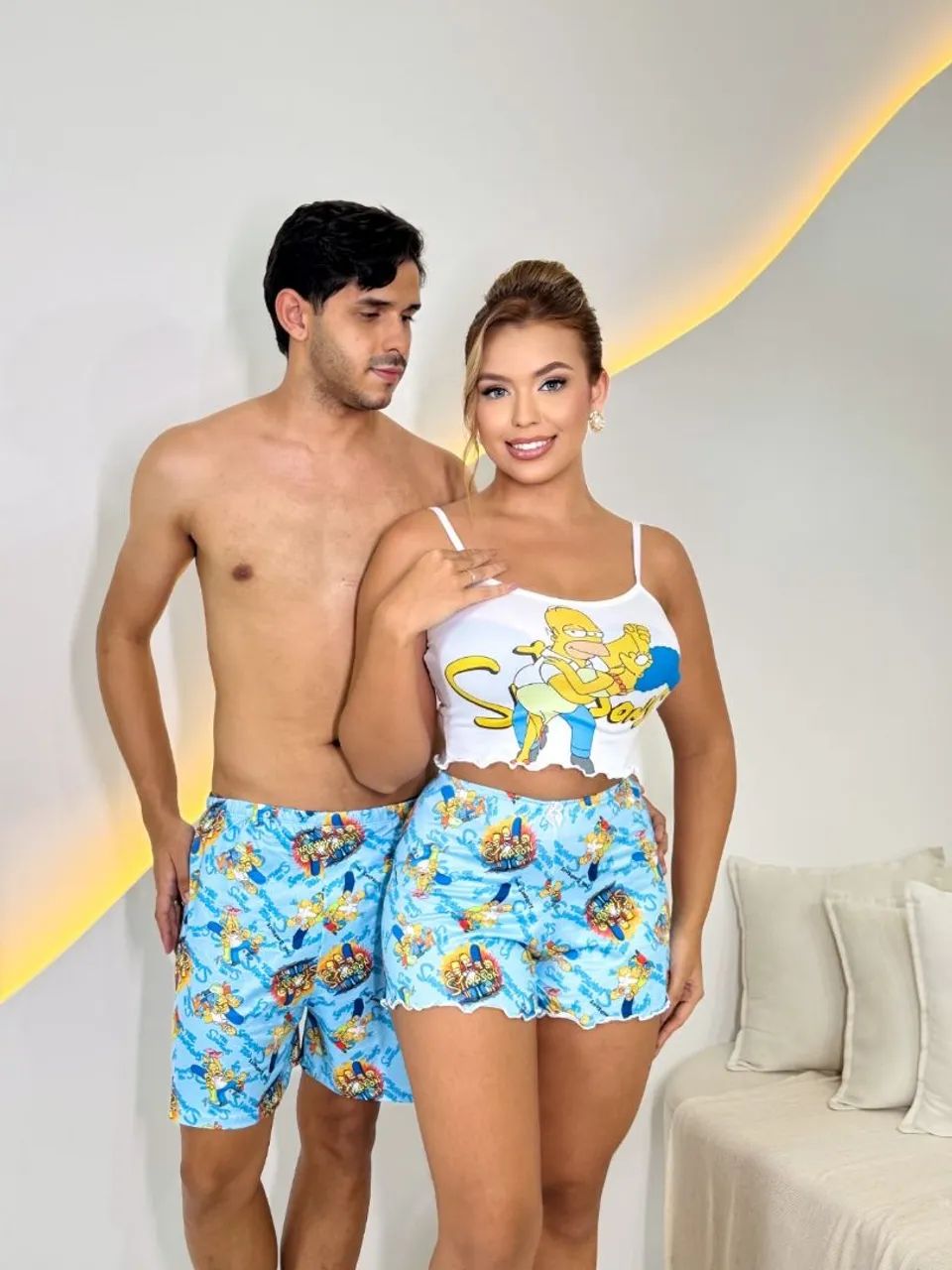  Kit Casal - Conforto e Estilo | Pijama Casal - Foto 3