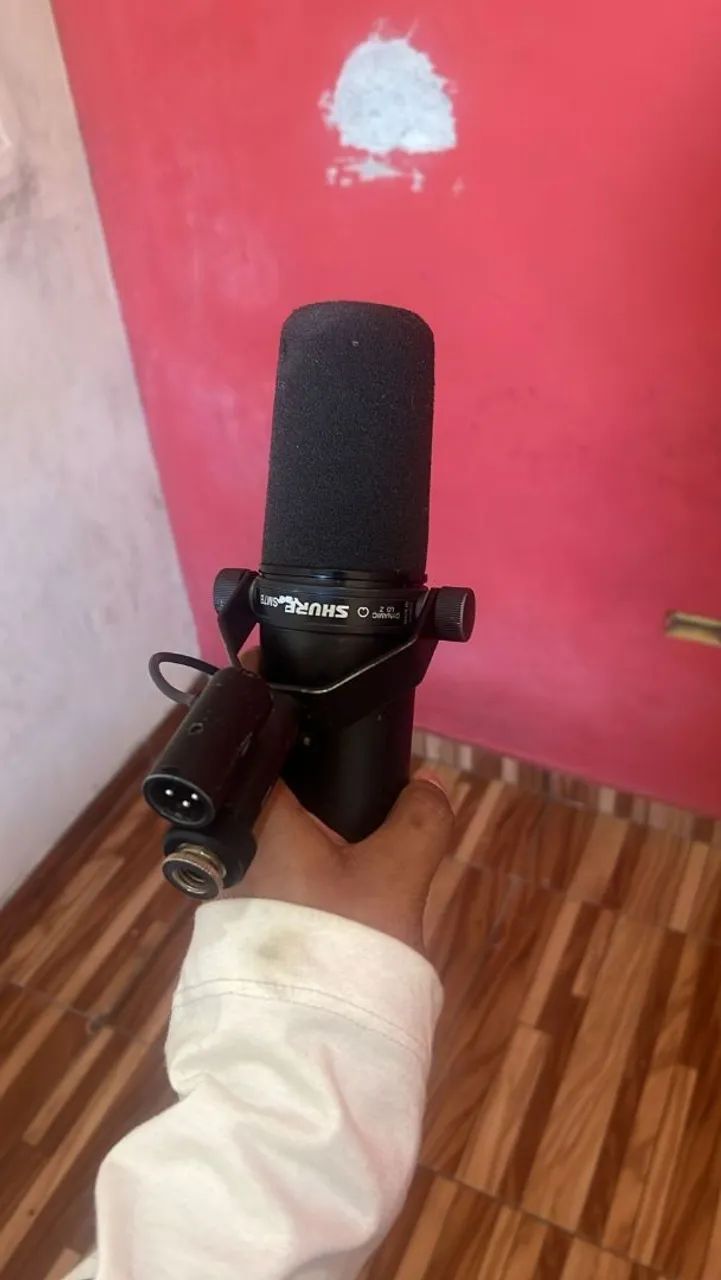 Microfone Vocal Profissional Shure SM7B