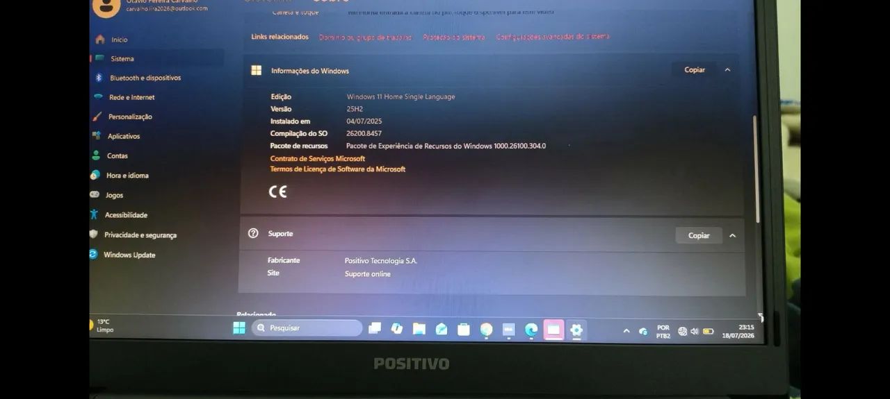 Notebook positivo c14  - Foto 2