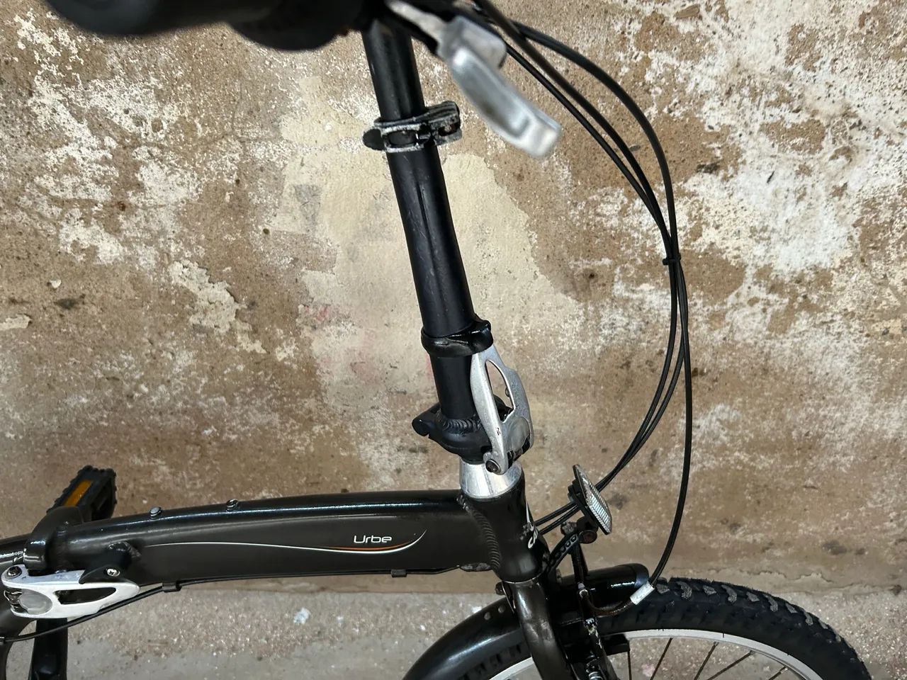 Bicicleta aro 20 dobrável Caloi alumínio - Foto 4