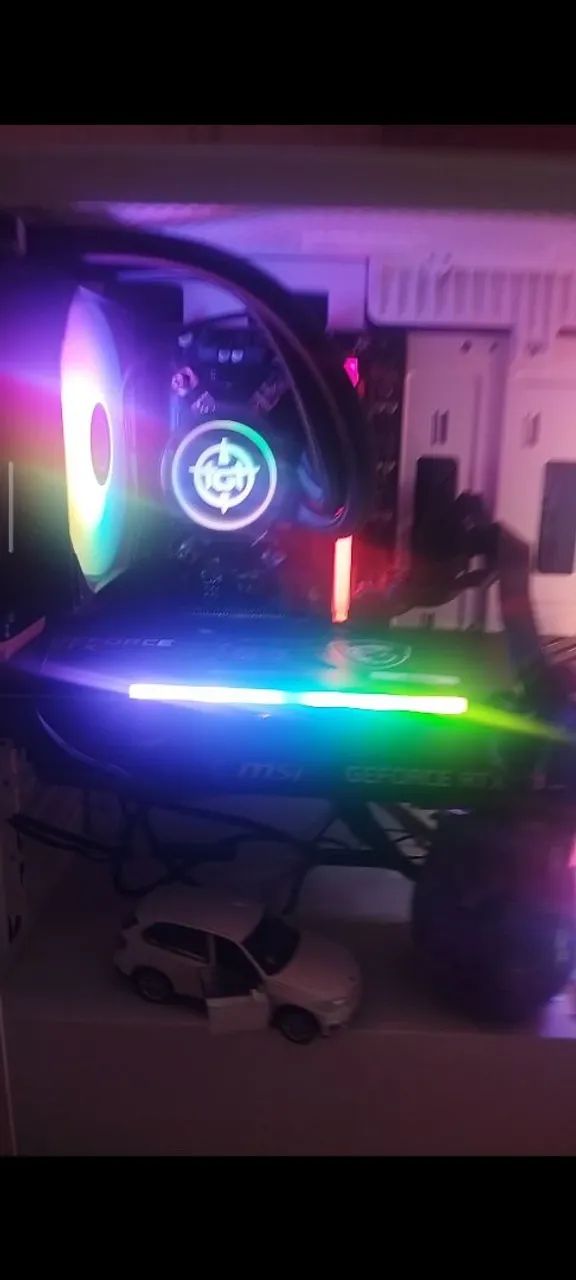 Placa De Vídeo Rtx 3070 8gb Msi Gaming X Trio - Foto 5