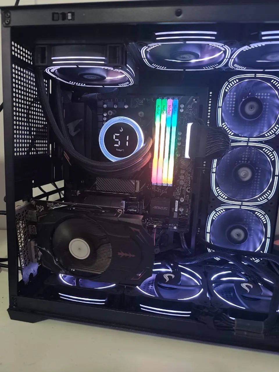 Placa de vídeo Rx 550 2gb Afox 