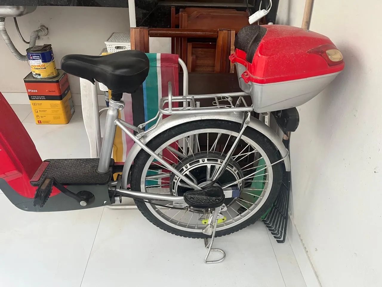 Bicicleta eletrônica  - Foto 4