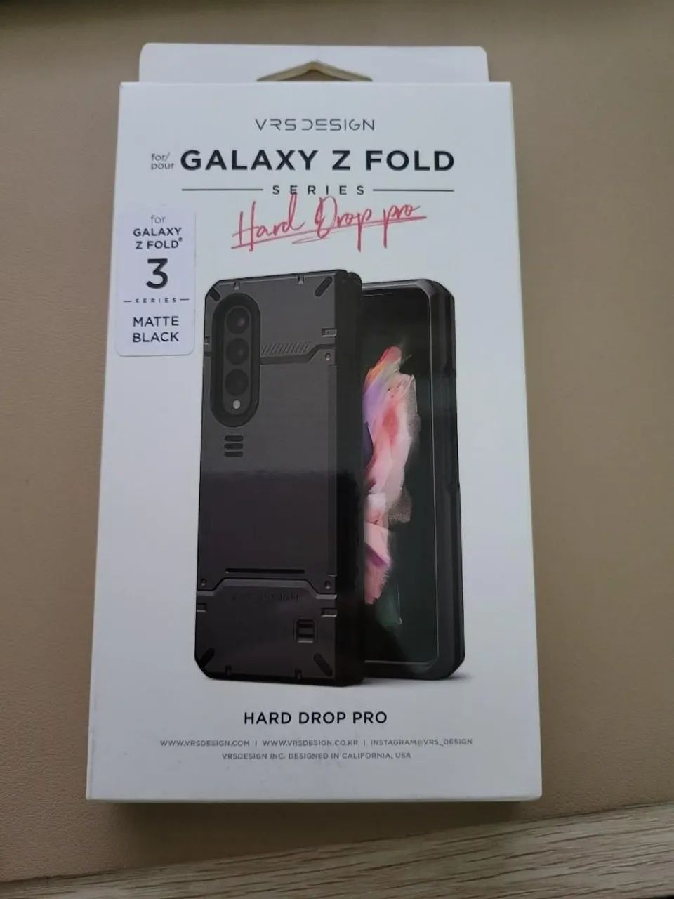 Capa para Galaxy Z Fold 3 VRS Design Hardware Drop