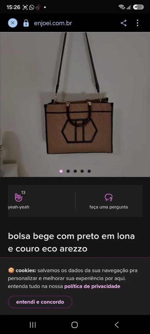 Bolsa Arezzo nova - Foto 3