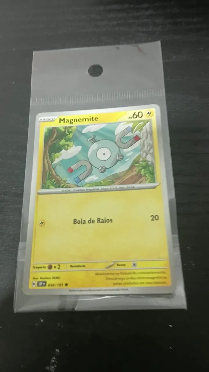 Carta pokemon evolução completa de magnezone - Foto 4