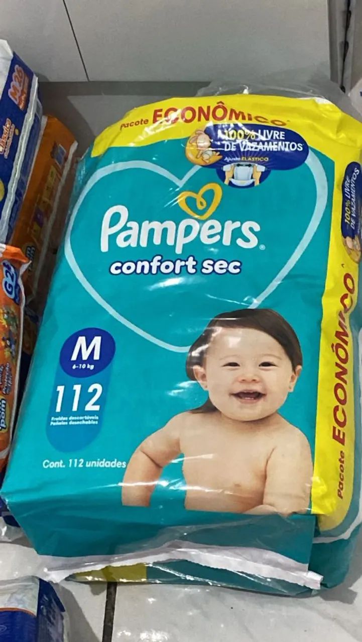 Fraldas ,P M G, marcas variadas - Foto 4