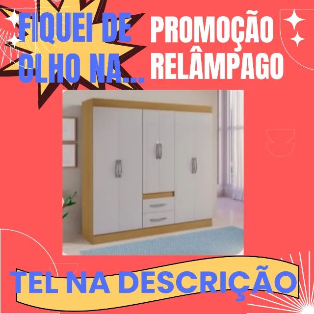Guarda Roupa 6P 