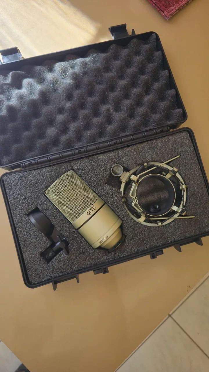 MXL 990 Condensador + Shock Mount + Maleta