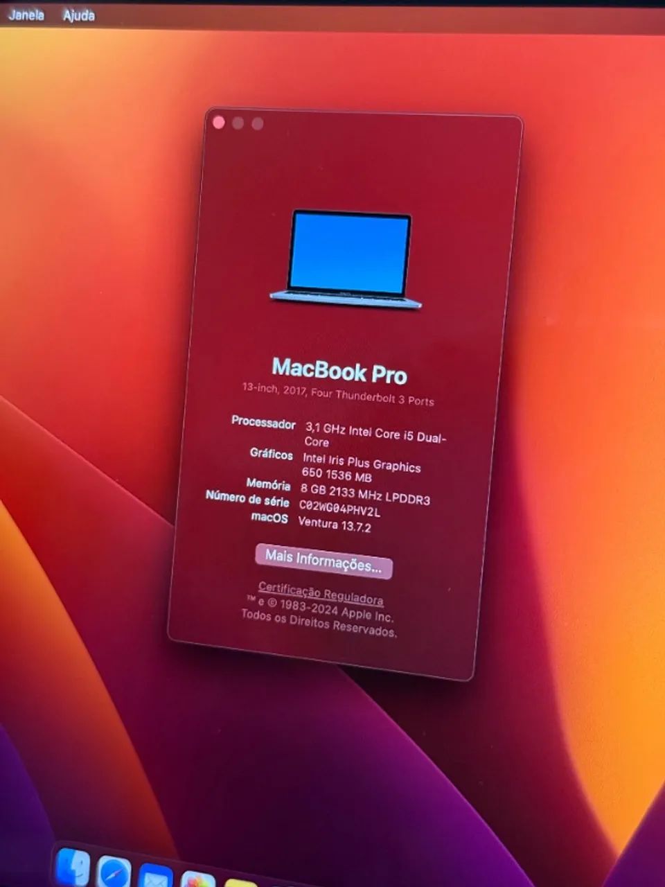 Macbook pro i5 2017 - Foto 2
