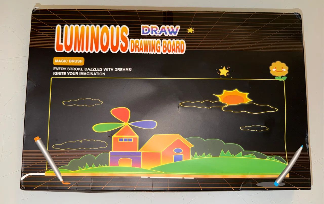 Lousa Mágica Luminosa / Luminous Drawing Board.  - Foto 2
