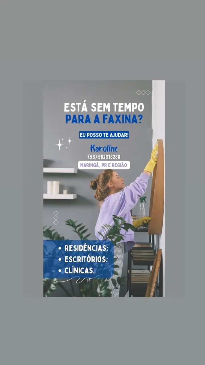 FAXINA RESIDENCIAL E EMPRESARIAL