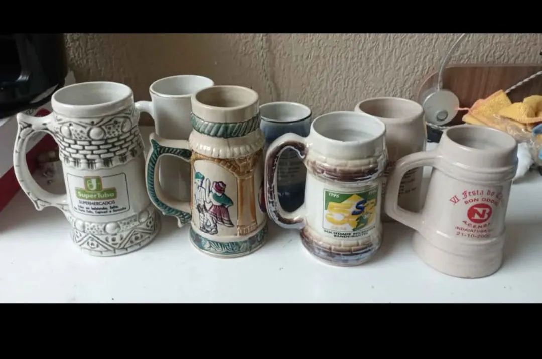 Canecas Cerâmica Chopp colecionador 