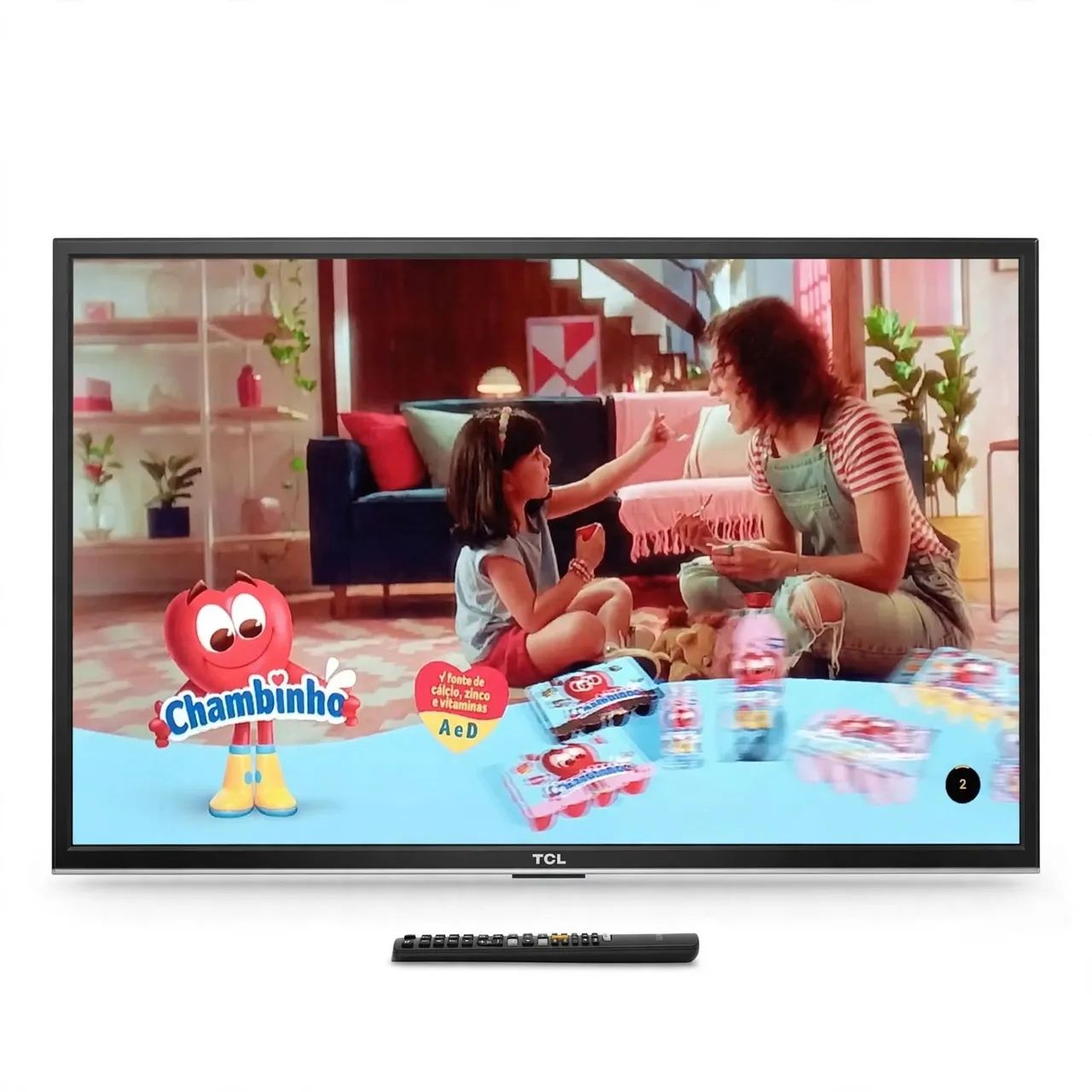 Tv Led TCL 32 Polegadas Smart + Controle+ Suporte  - Foto 4