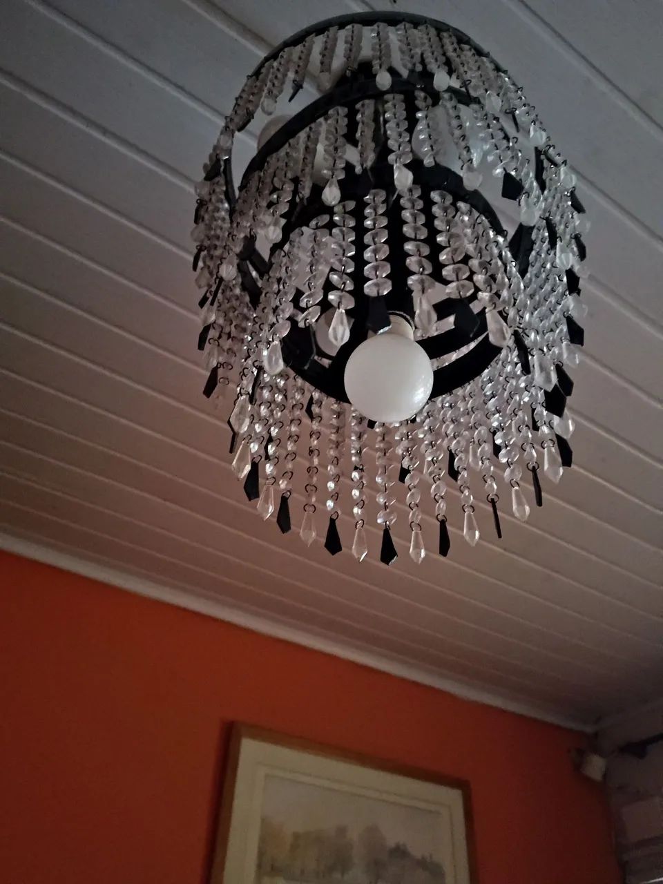 Lustre de cristais acrílico  - Foto 4