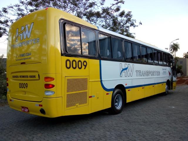 Ônibus rodoviário Comil 3.45 motor Mercedes O400 eletrônico ano 2000 46 lugares soft - Foto 6